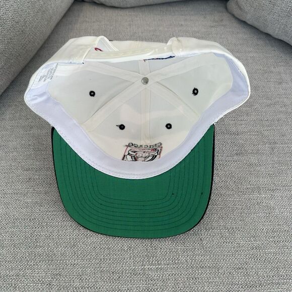 Vintage 90's Chicago Bulls 30 Year Anniversary Snapback Hat 1995-1996 Team Issue - Picture 6 of 7